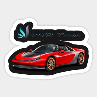 MVR Team/Ferrari Sticker